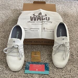 Spenco (Waco) White Sneaker Mules